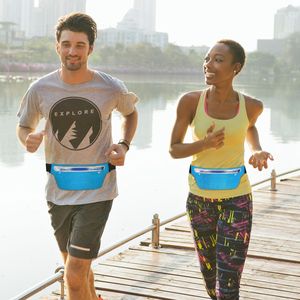 Sac banane unisexe ajustable anti-choc pour la course, pochette de ceinture légère et résistante à la transpiration pour le sport et le jogging - Product Image 6