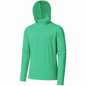 Lightweight Men's Fishing Hoodie High Quality Breathable UPF50+ Quick Dry Custom Logo Outdoor Fishing Wear Performance <b>Masked</b> - Product Image 2