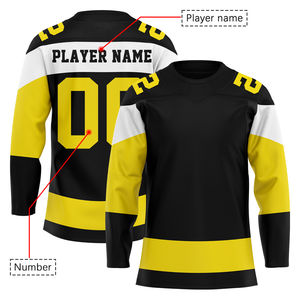 Camisetas de Hockey sobre Hielo Personalizadas, Transpirables, Impresas por Sublimación, Producción Rápida en 3 Días, Entrega en 7 Días, Servicio OEM - Product Image 4