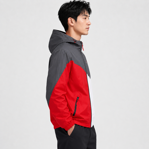 Veste coupe-vent pour homme personnalisée avec des coutures de qualité supérieure, un aspect élégant et des solutions de production sous marque privée disponibles - Product Image 5