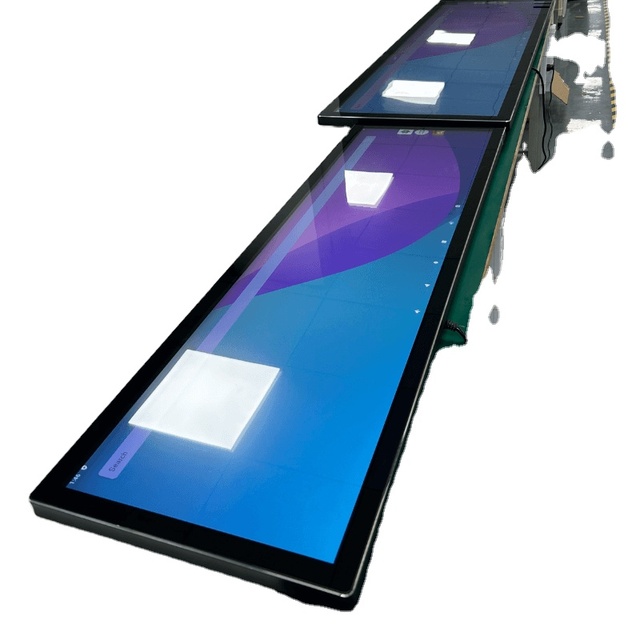 Customized Ultra-Wide Bar Screen Advertising Display Supermarket Custom Size LCD Display with Stretch Bar Product