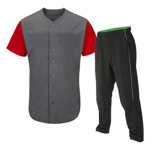 Uniforme de baseball personnalisé pas cher, impression par sublimation, polyester, manches courtes, maillot de baseball, pantalon, logo personnalisé, fournisseur en gros - Product Image 1