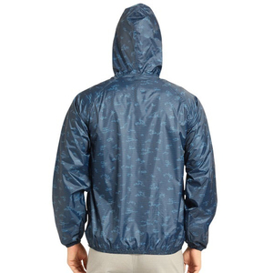 Chaqueta Impermeable para Hombre, Transpirable, Cortavientos, con Capucha, para Correr, Acampar, Viajar, Fabricación Personalizada OEM, Marca Privada - Product Image 4