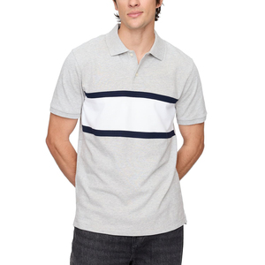 Polos Ligeros para Hombre, Tela de Algodón Piqué, Polo para Hombre de Larga Duración, Calidad, Comodidad para Exteriores, Ropa de Verano - Product Image 1