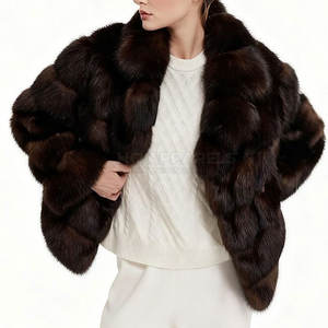 Nouvelle arrivée - Veste en fourrure pour femmes - Hiver - Légère - Écologique - Design personnalisable - Prix de gros - Tailles adultes - Product Image 2