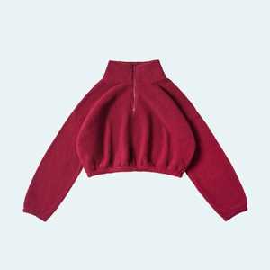 Custom Seamless Fitted Yoga Set Women Cozy 3-Piece Fleece Pullover Winters <b>Workout</b> <b>Jacket</b> Sports Bra High-Waist Leggings - Product Image 6