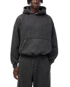 Cotton Heavyweight Acid Washed Hoodies and <b>Sweatpants</b> <b>Sets</b> Vantage Style Tracksuit <b>Sets</b> - Product Image 6