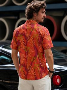 Men's Half Sleeve Printed Rayon Casual <b>Shirt</b> Regular Fit - Product Image 3