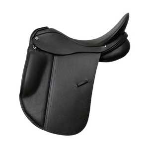 Sillín de caballo de salto de contacto cercano de estilo occidental para montar en carreras, sillín inglés de cuero hecho a mano multiusos - Product Image 1