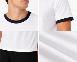 Wholesale 100% Cotton 180g Casual Jersey Custom <b>Logo</b> Plain Blank Unisex Adult Crew Neck Short Sleeve Work Gym T-Shirt - Product Image 3