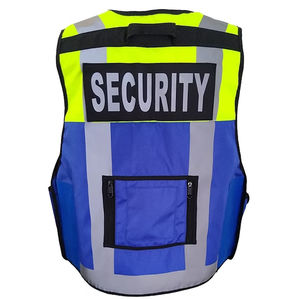 Chaleco de Trabajo Reflectante de Alta Visibilidad para Hombres y Mujeres, Chaleco de Construcción de Alta Visibilidad, Uniforme de Guardia, 100% Poliéster Malla - Product Image 2