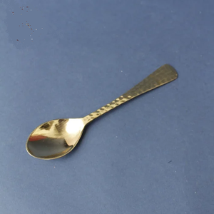 Cuillère à logo personnalisé en laiton, populaire, meilleur prix, meilleure vente, excellente qualité, prix abordable - Product Image 1
