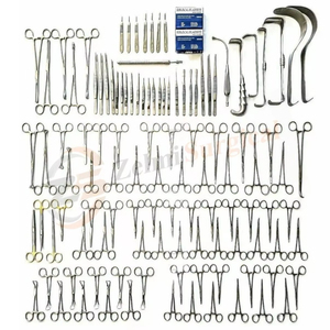 108 PCS Basic Laparotomy Set Surgical Instruments Kit Stainless Steel General Surgery OEM Laparotomy set - Product Image 2