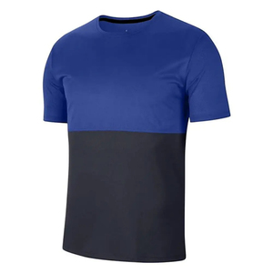 Camiseta Casual para Hombre, Diseño Personalizado, Color Sólido, Estilo Moderno, Manga Corta, Corte Ajustado, Cómoda para el Verano - Product Image 1