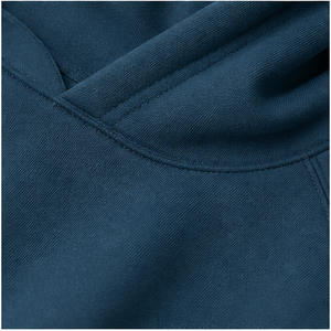 เสื้อฮู้ดดี้ผู้ชายสีน้ำเงินเบนซินทรงหลวมสไตล์สปอร์ต ปรับแต่งได้ พร้อมเชือกผูกแบบโทนสี ด้านหน้าเรียบหรู ผลิตจากผ้าคอตตอนผสมเทอร์รี่ รุ่น MHOOD-0018 - Product Image 6