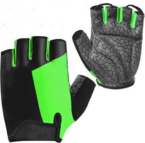 Gants de moto d'hiver personnalisés, demi-doigts, antidérapants, en polyester, unisexes, avec boucle, imperméables, protection UV, toutes saisons - Product Image 3