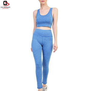 Ensemble de yoga haute performance pour femmes, leggings et soutien-gorge extensibles, parfaits pour l'entraînement et les séances de yoga - Product Image 1