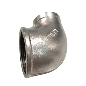 ข้อต่อเหล็กกล้าไร้สนิม 90 องศา ประสิทธิภาพสูง ลดขนาดเกลียว ผลิตด้วยเทคนิคการหล่อหลากหลาย พร้อมโลโก้สั่งทำพิเศษ บรรจุภัณฑ์เรียบเนียน - Product Image 2