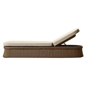 Chaise longue d'extérieur élégante en osier Mandarin Oriental, dossier réglable, coussin de luxe, lit de jour moderne pour piscine – Offre Spéciale - Product Image 2
