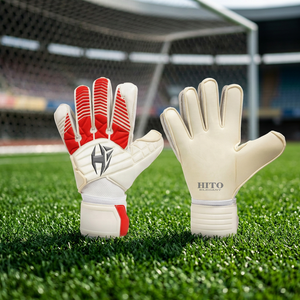 Guantes de Portero de Fútbol Profesionales Premium con Logotipo Personalizado, Antideslizantes, Transpirables, con Protección para los Dedos - Product Image 3