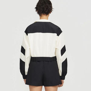 Shorts Set Windbreaker Zip-Up Hooded <b>Jacket</b> with Track Suit Short Sets for Women - Product Image 5