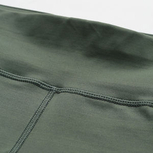High Waist Olive <b>Green</b> Leggings Women Full Length Seamless Sporty Yoga Pants Breathable Stretch Athletic Wear All Seasons - Product Image 2