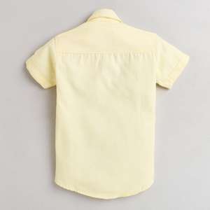 Polka Tots Camisa de media manga con jirafa amarilla - Product Image 2