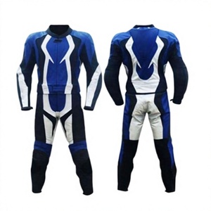 ชุดแข่งรถ MotoCP หนังวัว/หนังจิงโจ้ แบบจั๊มสูท/ชุดป้องกันขั้นสูงสำหรับสนามแข่งและถนน ตัดเย็บตามสั่ง - Product Image 1