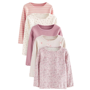 Tops de Otoño Invierno para Bebés, Manga Larga, Tejidos, Casuales, con Bordado a Mano para Niñas - Product Image 5