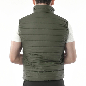 Customized Men's Sleeveless Puffer <b>Jacket</b> with Water Resistant Fabric for <b>Winter</b> Outdoor Wear Men's <b>Jackets</b> - Product Image 2