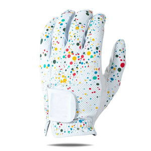 Guantes de Golf de Piel de Cabretta Blanca de Primera Calidad, Antideslizantes, para Hombre, Tejido Transpirable, Logotipo Personalizado para Deportes, Piel Genuina - Product Image 5