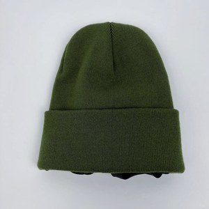 Bonnets en polyester/coton tricotés, doublés de satin, écologiques, respirants, légers, unisexes, grandes tailles, avec logo personnalisé - Product Image 3