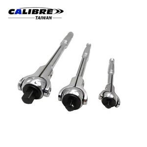 Jeu de clés à cliquet à tête pivotante TAIWAN CALIBRE 3 pièces 1/2" 1/4" 3/8" à commande manuelle OEM Garantie 1 an - Product Image 4