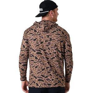 Heavyweight Cotton Winter Hoodie for <b>Men</b> with Custom Print Digital Printing Front <b>Pouch</b> Pocket and Adjustable Drawstring Hood - Product Image 4