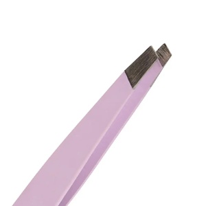 Pinzas para Cejas Modernas de Acero Inoxidable Rosa de A and S Network con Punta Puntiaguda, Diseño Ecológico y Duradero - Product Image 4
