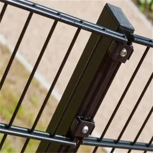 Supplier Hot Sale Ornamental Galvanized 2d Fence Panels Powder Coated 656 868 Mesh Double Wire Fence / 2d Fence