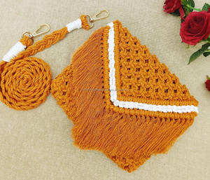 ใหม่Handmadeฤดูร้อนBeach Strawกระเป๋าCustom Bohemianกระเป๋าถือผู้หญิงสไตล์Macrameไหล่กระเป๋าSeagrass Beach Crossbodyกระเป๋า - Product Image 3
