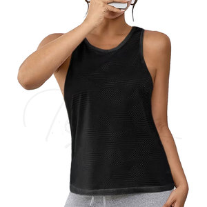 Débardeurs de yoga d'été personnalisés de haute qualité pour femmes, respirants, à séchage rapide, en Spandex/Polyester, décontractés et sans manches - Product Image 1