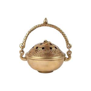 Traditional High End Quality Religious Metal <b>Burner</b> Stable Base Designed for Incense <b>Oil</b> Wax Candle Use Hand-made Eco-Friendly - Product Image 2