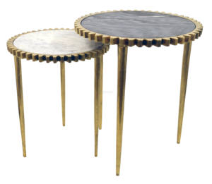 Mesa de Centro Moderna de Metal de Alta Calidad, Nueva Mesa Auxiliar Decorativa para Sala de Estar, Oficina o Comedor, Muebles para el Hogar IHA - Product Image 6