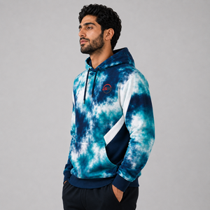Best Quality Men Tie Dye <b>Hoodie</b> Custom Logo <b>Soft</b> Cotton Fleece Pullover Casual Streetwear Fashion Tie Dye <b>Hoodie</b> for Men - Product Image 5