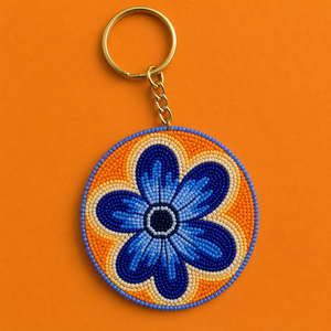 Fashionable Woven Seed Beads Beaded Embroidery Keyring Charm Design Cute Cat Embroidered <b>Keychain</b> Daily Use BY MULTI CRAFT - Product Image 6