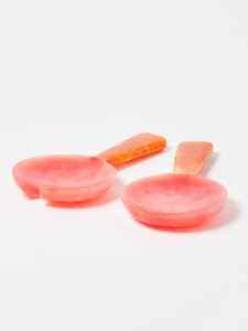 Serveur à salade en résine colorée de qualité supérieure, moderne, fait main, écologique, compatible lave-vaisselle, haute qualité, personnalisable, qualité export - Product Image 5