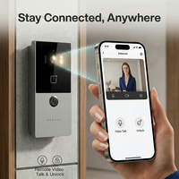 Panel de Control Inteligente Hiwink de 10.1 Pulgadas, Videoportero Impermeable IP65, Compatible con la Aplicación Tuya, Acceso NFC, Zigbee Gateway, Control por Voz Alexa