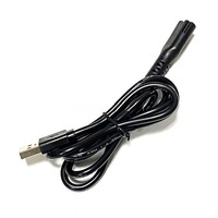 Cable de Carga USB Profesional IKZARSA para Cortadora de Cabello, Repuesto de Alta Potencia, Accesorios para Recortadora de Barba, Compatible con 8148 8504