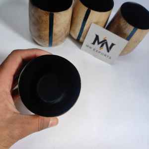 . Mug à café en bois poli, vaisselle écologique, tasse à boire en bois naturel, légère et durable - Product Image 5