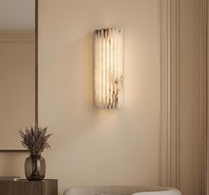 Applique murale moderne en marbre CH, éclairage intérieur rectangulaire, décoration de la maison, pièce de salon - Product Image 3