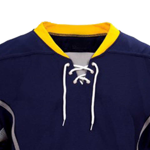 Maillot de hockey sur glace 7V7, impression numérique personnalisée, service OEM, 100% polyester, séchage rapide, respirant, antibactérien, col en V, unisexe, adulte - Product Image 1