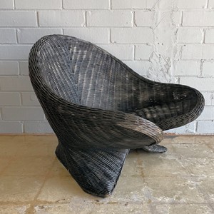 Chaise de méditation en rotin style lotus, prix le plus bas, style vintage, tissée à la main, ergonomique, pour le yoga - Product Image 4