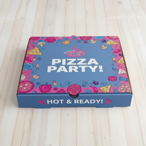 Custom Printing Personalized <b>Pizza</b> <b>Box</b> for <b>Pizza</b> Packaging Corrugated <b>Box</b> with Custom Logo Printing - Product Image 3